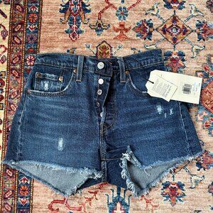 Levi's 501 shorts, size 25